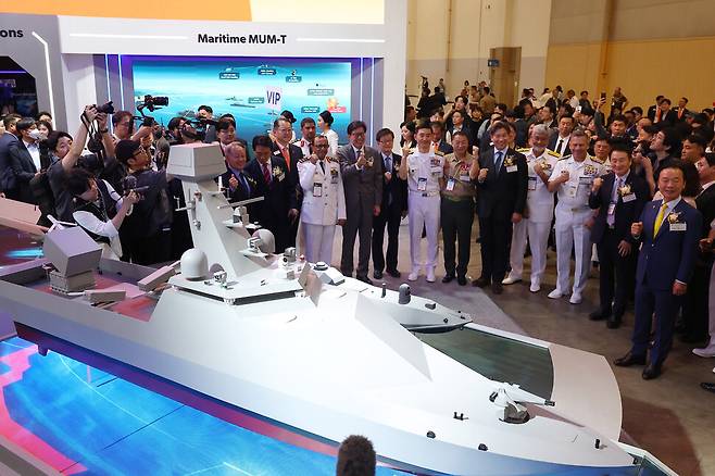 2025년 5월28일 부산 벡스코에서 개막한 국제해양방위산업전(MADEX·마덱스). 연합뉴스