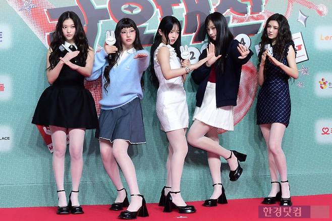그룹 뉴진스. /사진=변성현 기자