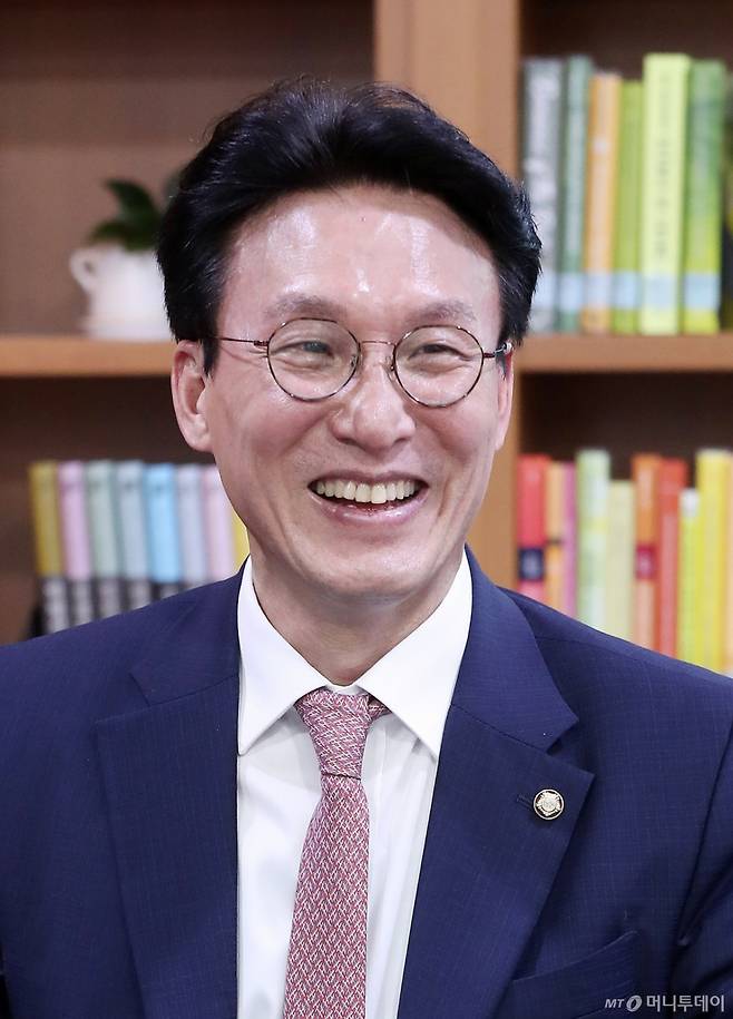 김민석 더불어민주당 상임공동선대위원장 인터뷰 /사진=김창현 기자 chmt@