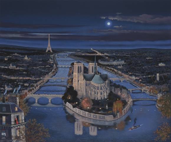 미셸 들라크루아의 ‘파리의 심장’. 파리선라이즈(ⓒ Michel Delacroix) 제공