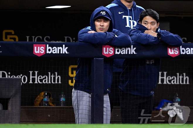 김하성은 31일(한국시간) 마이너리그 트리플A 멤피스 레드버즈전에서 결장했다. ⓒ AFP=뉴스1