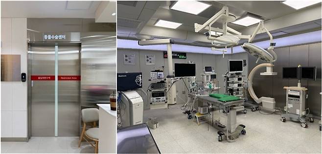 본동물의료센터의 양압환기 무균수술실(본동물의료센터 제공) ⓒ 뉴스1