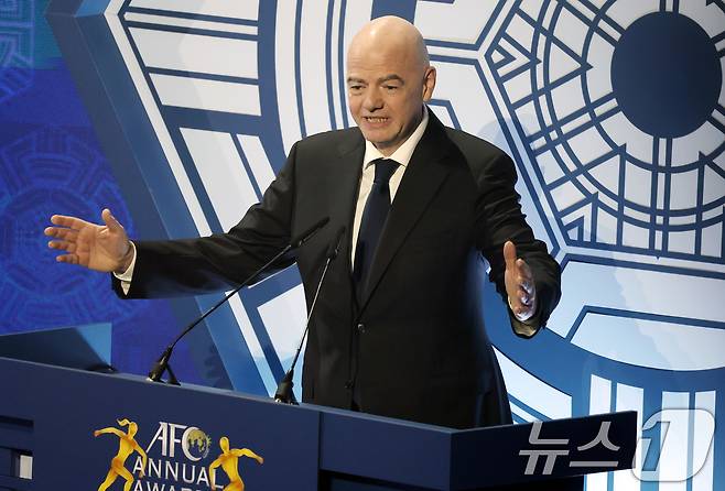 잔니 인판티노 국제축구연맹(FIFA) 회장. 2024.10.29/뉴스1 ⓒ News1 이동해 기자