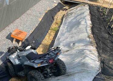 1일 오후 강원 평창군 미탄면 회동리 소재 한 도로를 주행하던 사륜 오토바이가 도로 옆 경사지로 추락해 운전자 A씨가 숨지는 사고가 났다. /뉴스1