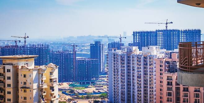 인도 북부 우타르프라데시주의 산업 도시 노이다. (사진=게티이미지뱅크)