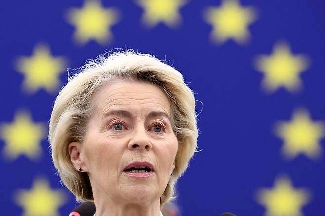 우르줄라 폰데어라이엔 유럽연합(EU) 집행위원장. AFP연합뉴스