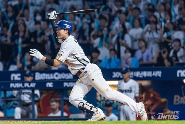 NC 도태훈은 1일 창원 한화전에서 클러치 능력을 뽐냈다. 사진=NC 제공
