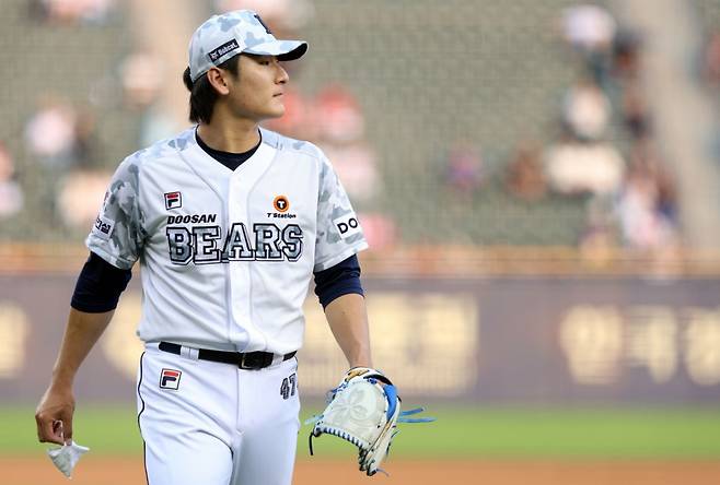 두산 베어스 투수 곽빈. /사진=두산 베어스 제공
