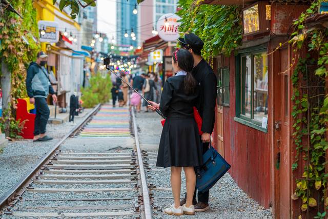 레트로 관광지 경암철길마을/사진제공=군산시