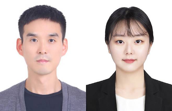 홍진기 연세대 교수(왼쪽)와 허성은 대학원생(오른쪽).(사진=연세대)