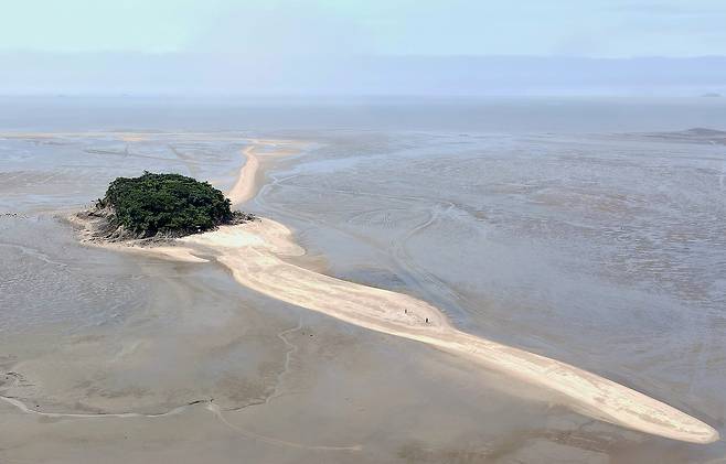 인천 옹진군 영흥면 선재리 목섬. 중앙포토