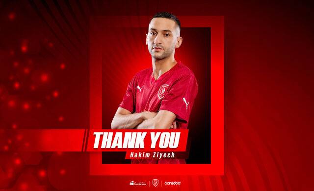 알 두하일 SC와 계약을 해지한 하킴 지예흐. /알 두하일 SC