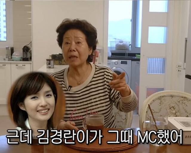 선우용녀가 김경란과 함께 출연하던 건강 프로그램에서 뇌경색을 처음 알았다고 밝혔다. / 유튜브 '순풍 선우용녀' 캡처