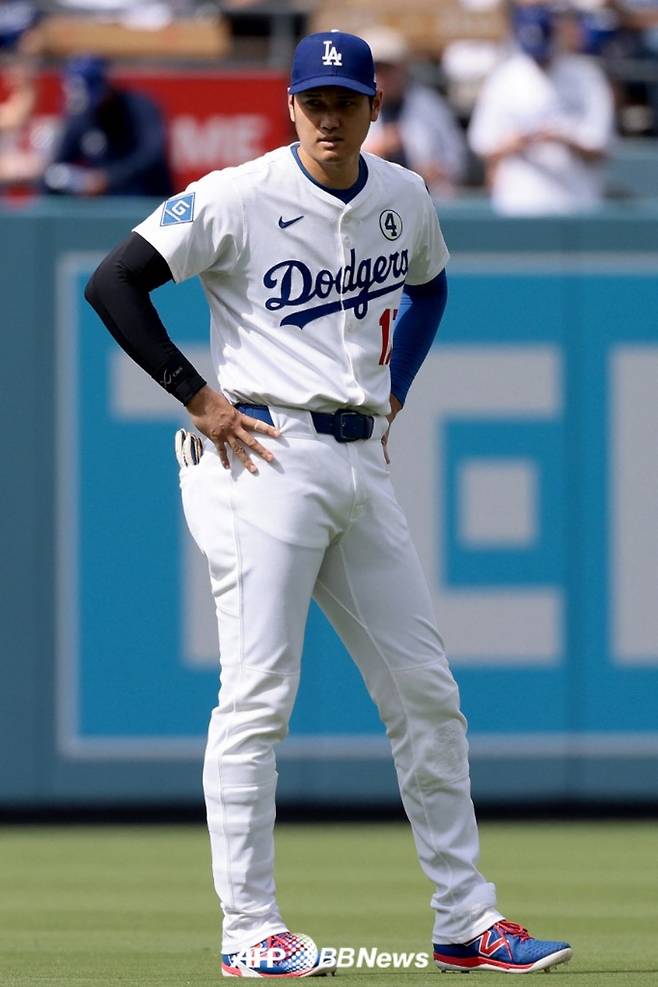 2일(한국 시각) 오타니 쇼헤이의 모습. /AFPBBNews=뉴스1