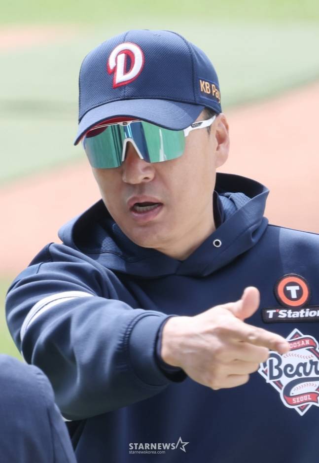 이승엽 전 두산 감독. /사진=김진경 대기자