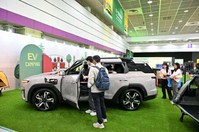 EV트렌드코리아 2025 전시회 스케치