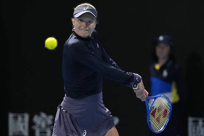 브아송에게 냄새 난다고 항의한 해리엇 다트. AP연합