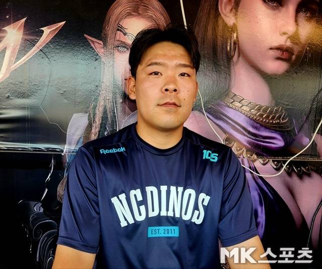 최근 창원NC파크에서 만났던 김정호. 사진(창원)=이한주 기자