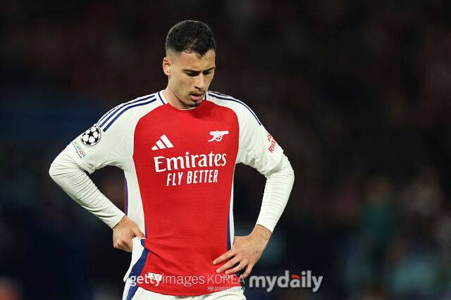 가브리엘 마르티넬리는 주전으로 뛰기엔 부족한 기량을 가졌다는 평가를 받고 있다. /게티이미지코리아