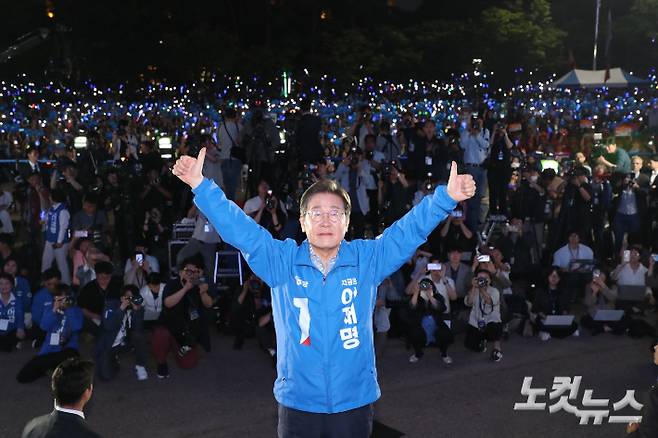 이재명 더불어민주당 대선 후보. 류영주 기자