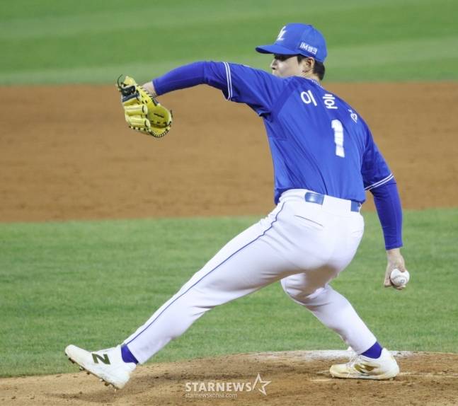 삼성 이호성. /사진=김진경 대기자