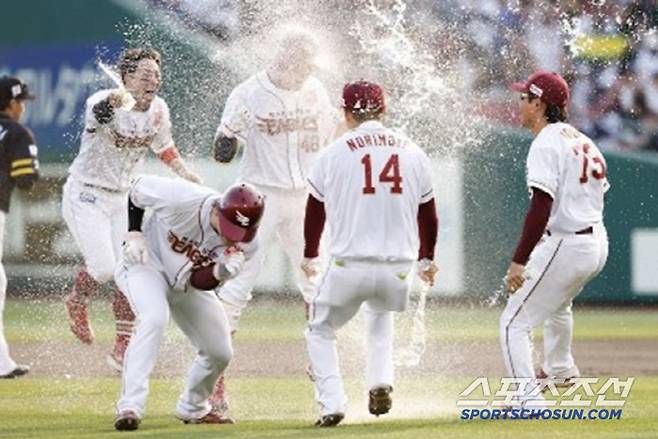 라쿠텐은 2022~2024년 3년 연속 B클래스를 벗어나지 못했다. 3일 현재 퍼시픽리그 5위로 처져있다. 사진캡처=라쿠텐 이글스 SNS