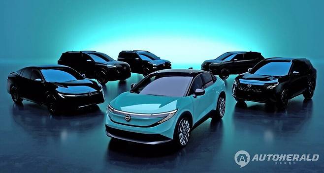 닛산의 3세대 완전변경 리프 디자인이 공개됐다. (닛산)