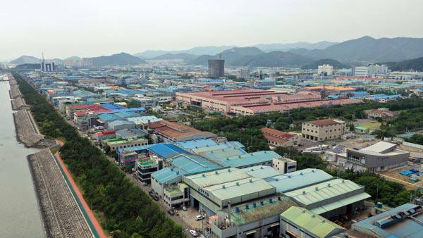 녹산산단 전경. 국제신문DB
