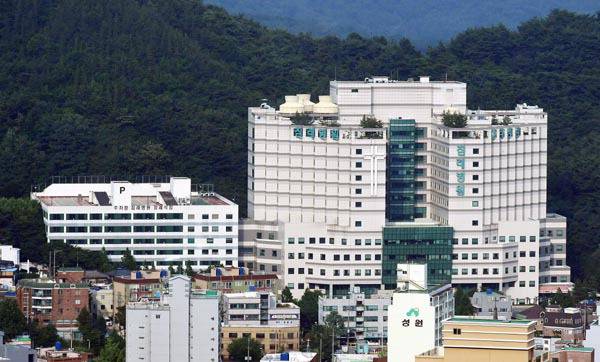 부산 금정구 옛 침례병원 모습. 국제신문DB