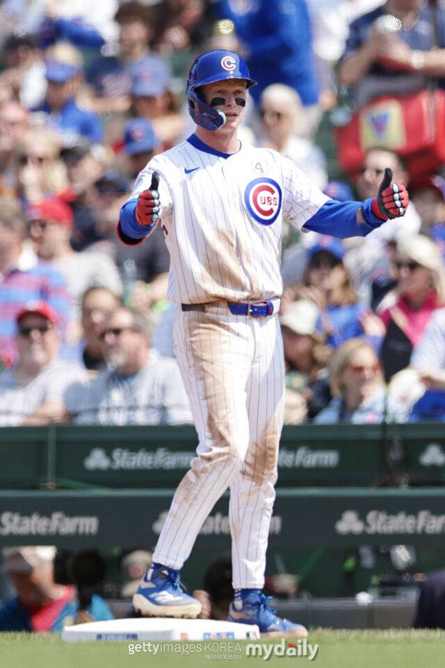 시카고 컵스 피트 크로우-암스트롱./게티이미지코리아