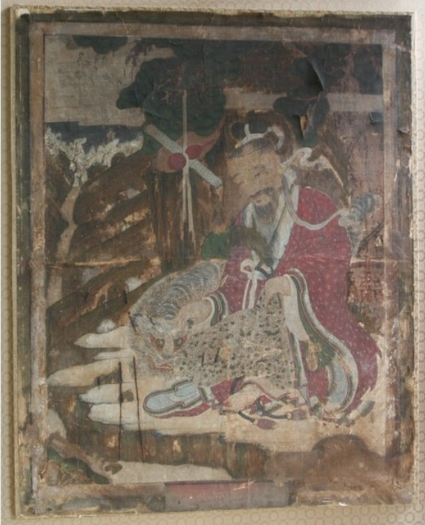 울산 울주군 상북면 용화사의 산신도