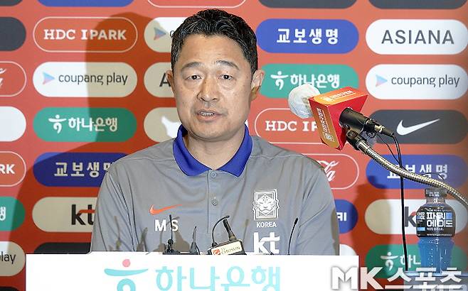 한국 U-22 대표팀 이민성 감독. 사진=이근승 기자