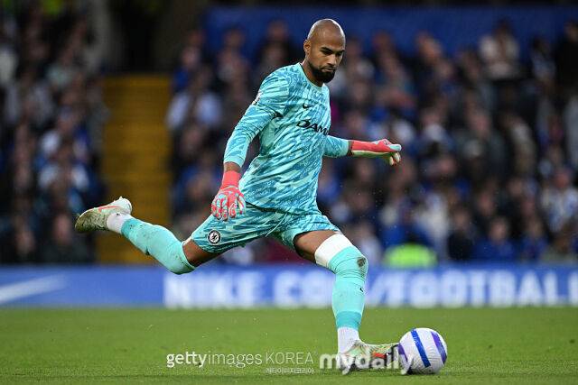 첼시 FC의 주전 골키퍼 로베르트 산체스. /게티이미지코리아