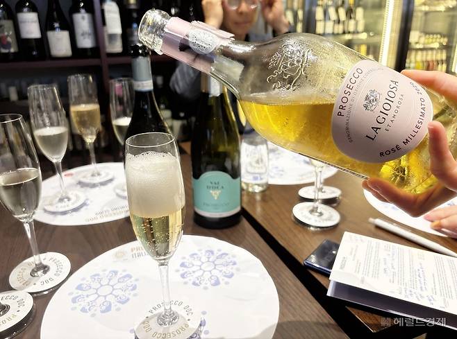 프로세코 DOC 로제 와인. 육성연 기자
