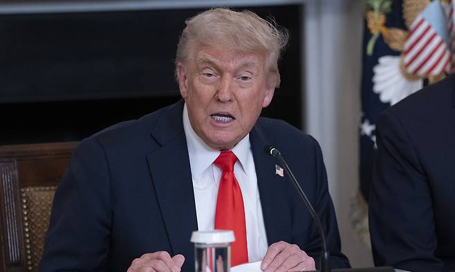 도널드 트럼프 미국 대통령. UPI연합뉴스