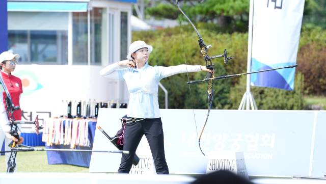 양궁 여자 리커브 대표팀의 임시현. 사진 제공=대한양궁협회