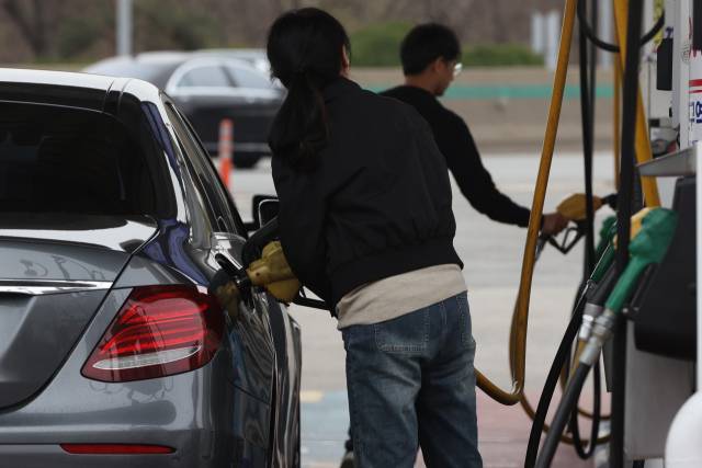 서울의 한 주유소. 연합뉴스