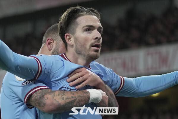 맨체스터 시티 잭 그릴리쉬. 사진┃뉴시스/AP