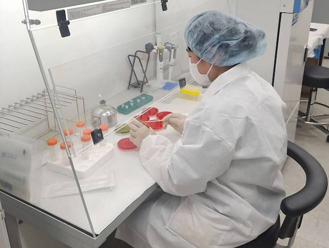 전남도는 나주농협축산물공판장을 비롯한 전남 20개소의 소, 돼지, 닭, 오리, 염소 도축장을 대상으로 대장균수, 일반세균수, 살모넬라균을 집중 검사한다. 전남도 제공