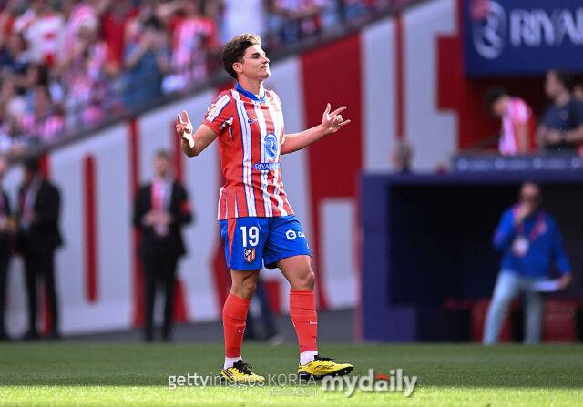 FC 바르셀로나의 관심을 받는 훌리안 알바레스. /게티이미지코리아