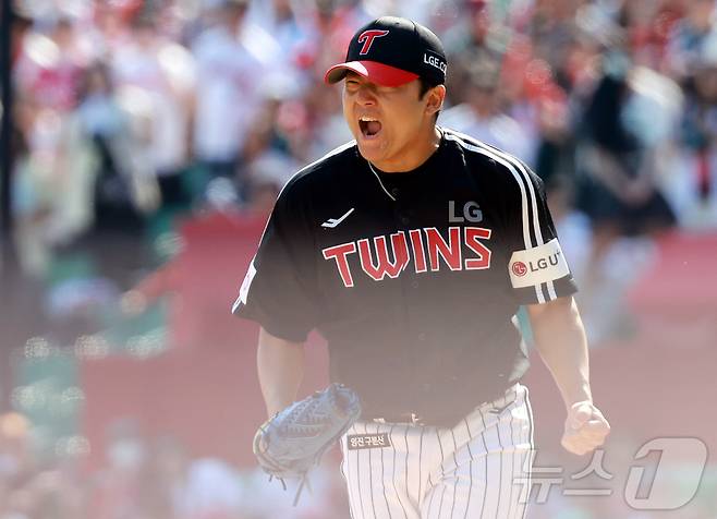 LG 트윈스 투수 송승기. 2025.5.25/뉴스1 ⓒ News1 김진환 기자