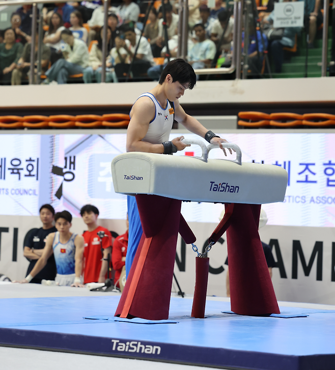 기계체조 대표팀 허웅. 사진=대한체조협회