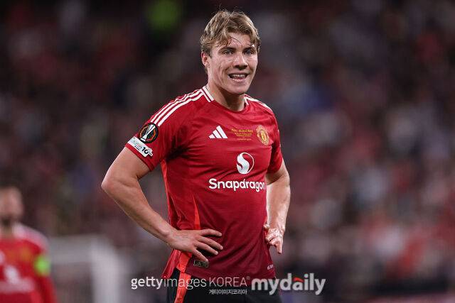 인테르 이적설이 불거진 라스무스 호일룬. /게티이미지코리아