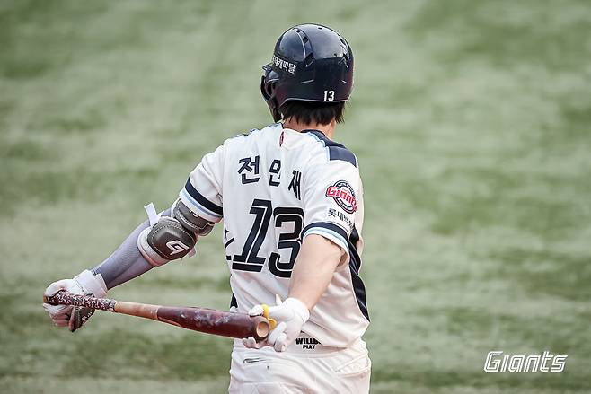 롯데 자이언츠 내야수 전민재. /사진=롯데 자이언츠 제공