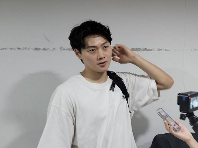 대전시청 소속 오상욱 선수./사진=금상진 기자