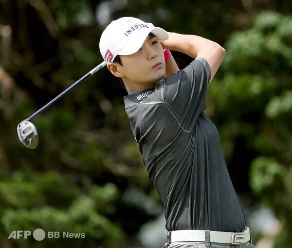 2025년 미국여자프로골프(LPGA) 투어 숍라이트 LPGA 클래식에 출전한 박성현 프로가 이번 대회에서 경기하는 모습이다. 사진제공=ⓒAFPBBNews = News1