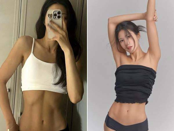 바디프로필 촬영 후 다이어트에 성공한 서단비씨./사진=서단비씨 제공