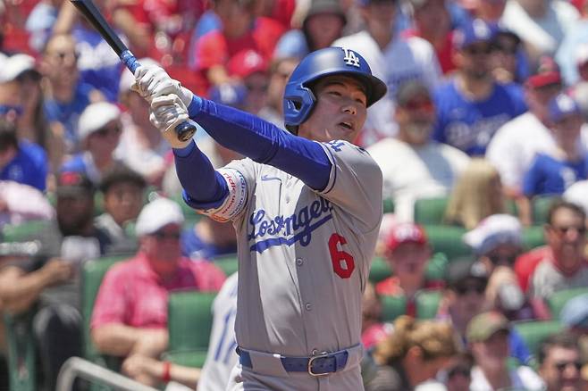 LA 다저스의 김혜성. 연합뉴스