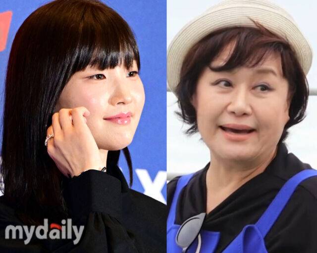 박원숙과 박소담이 6촌 관계인 사실이 알려졌다. / (왼쪽) 마이데일리 DB, (오른쪽) KBS2 '박원숙의 같이 삽시다'