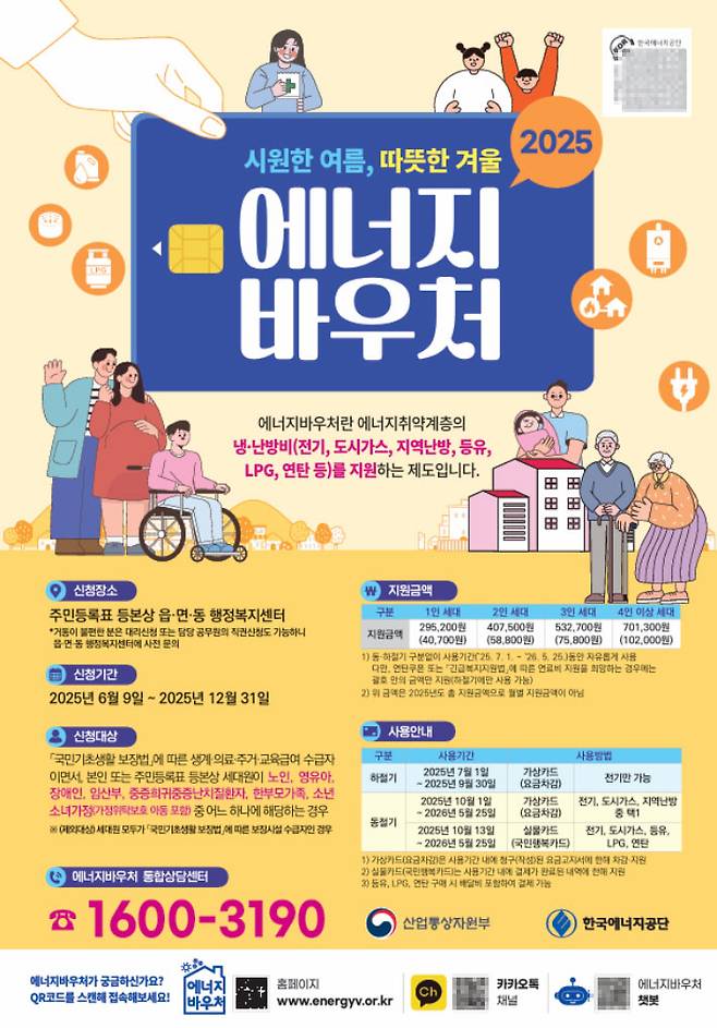 2025년 에너지 바우처 사업 포스터. 전북도 제공